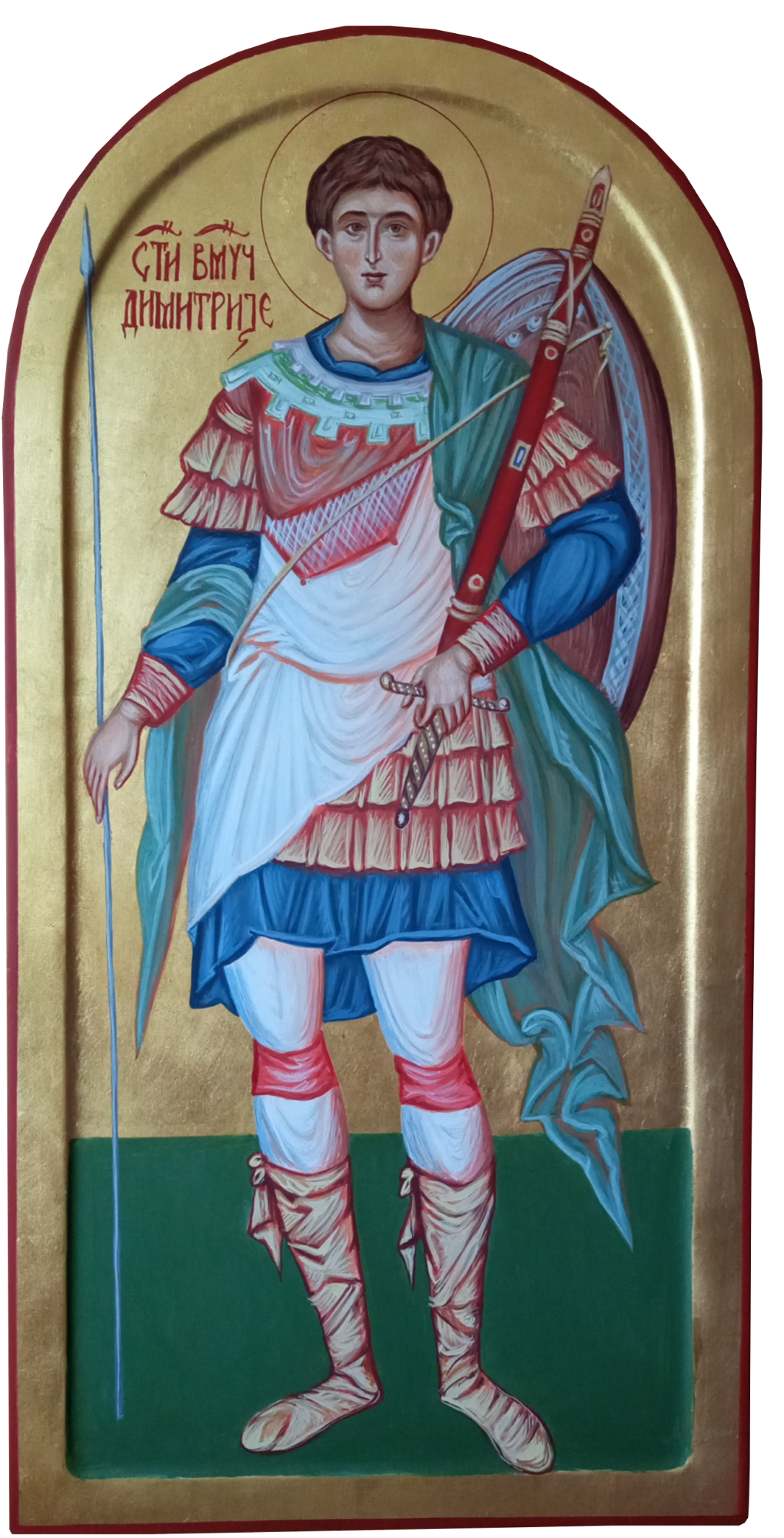Icon of Saint Demetrius the Great Martyr