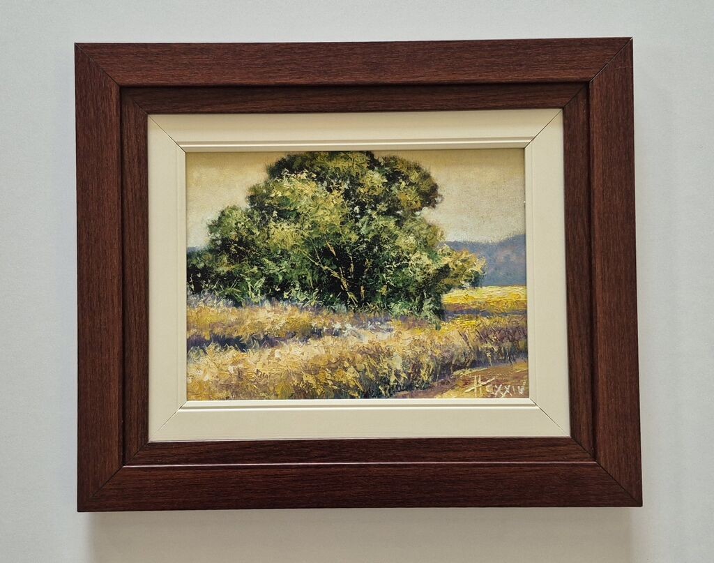 Oil on canvas - Summer, a beautiful picture