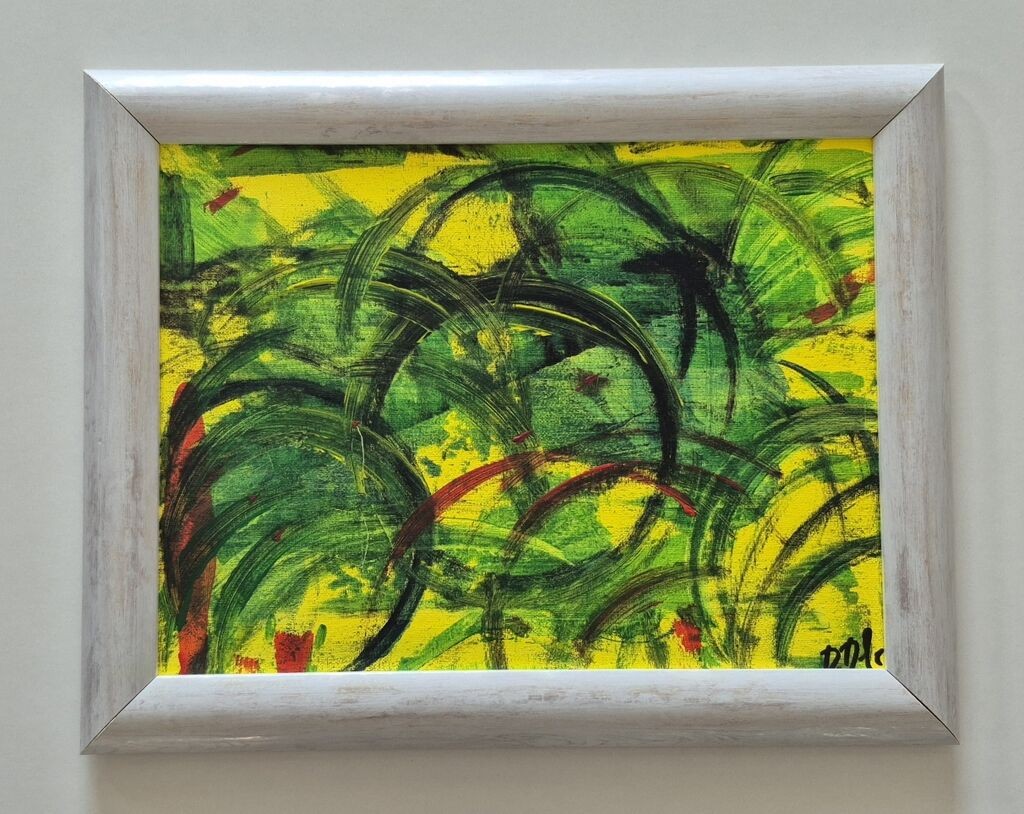 Abstraction - 65, acrylic on canvas