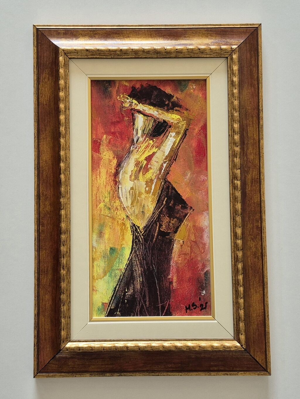 Oil on canvas - Akt, beautiful painting