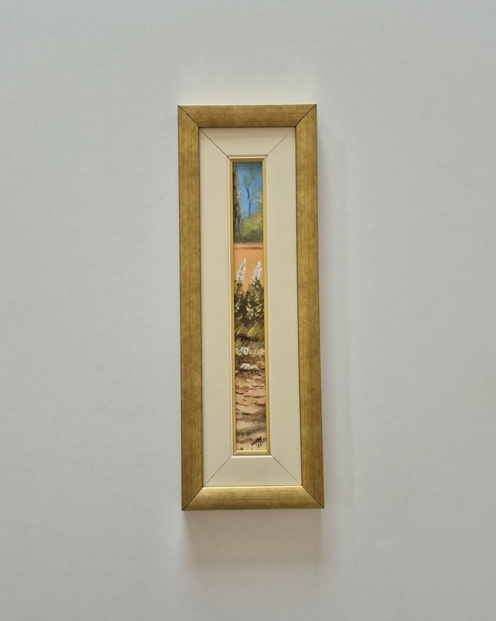 Oil on canvas - Landscape 2 - Miniature