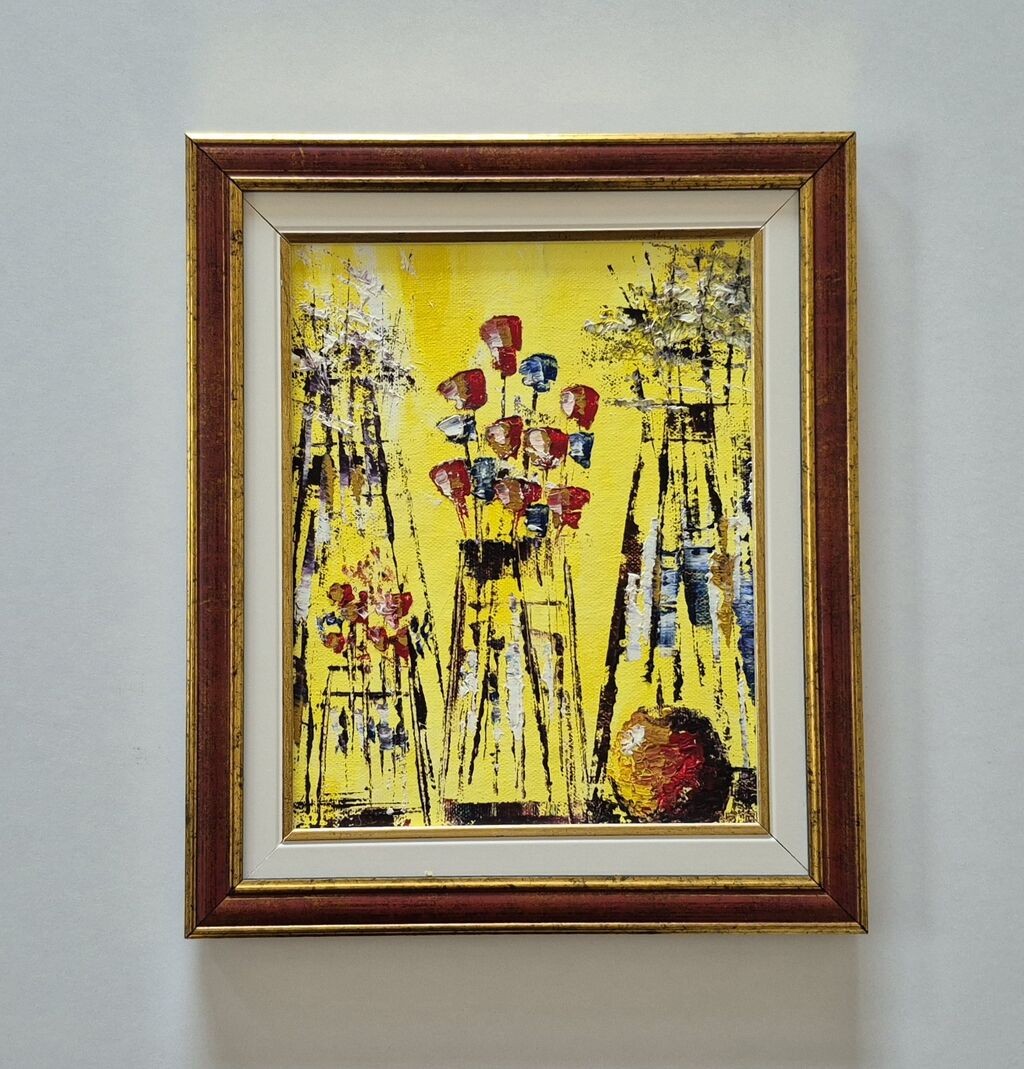 Oil on canvas - Still life, painting number two