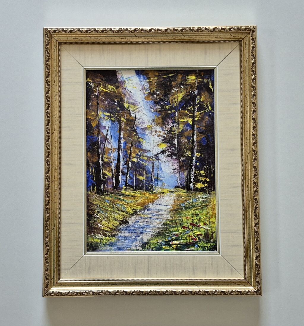 Oil on canvas - Light of Day 2, beautiful painting