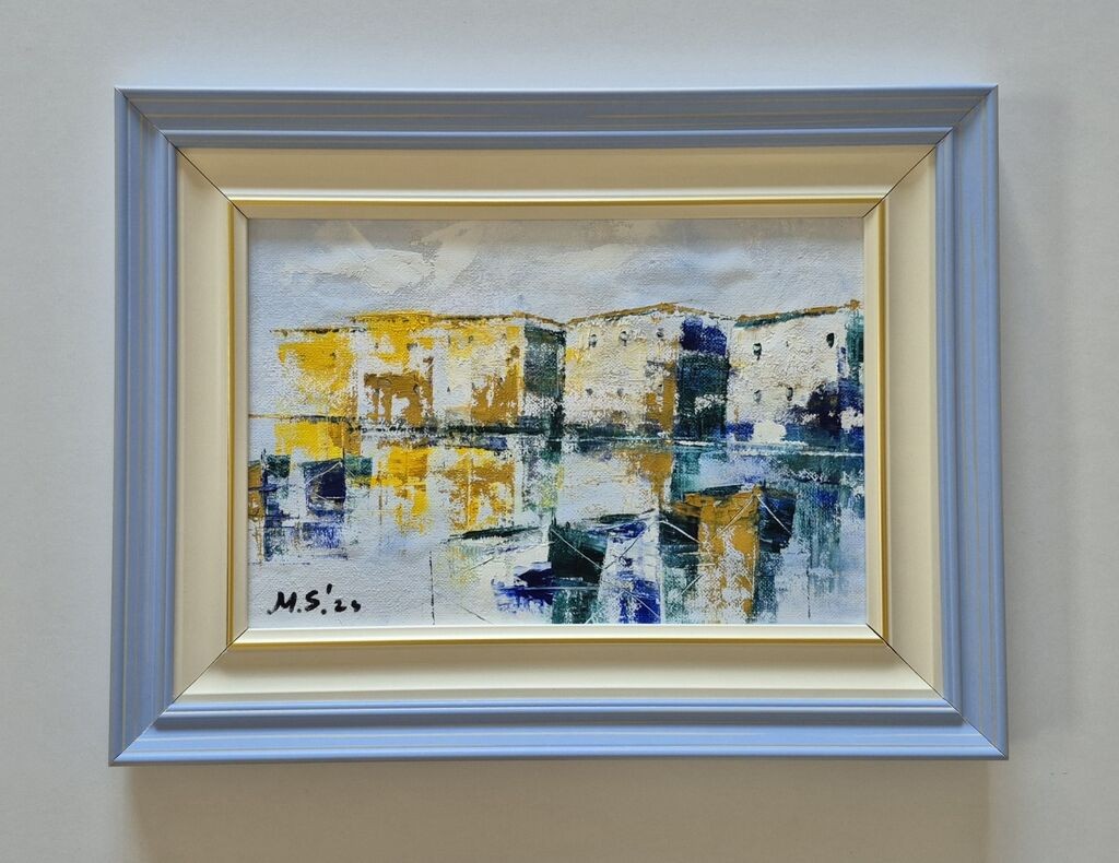 Oil on canvas - Little sea story