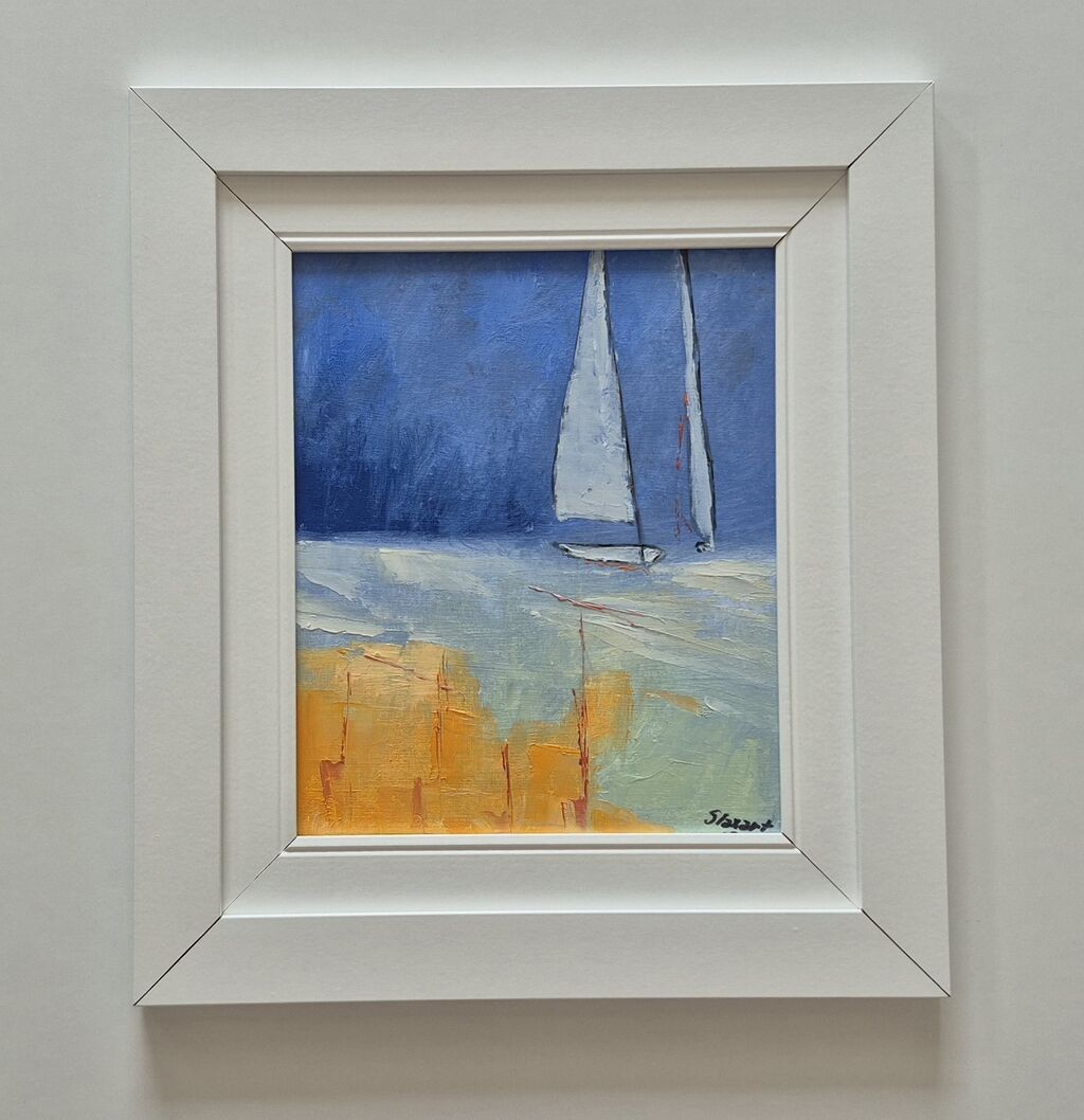 Oil on canvas - Colors of the sea 30, beautiful painting