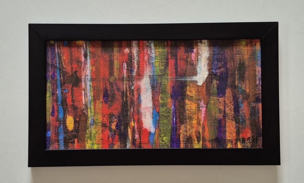 Abstraction 335 - acrylic on canvas