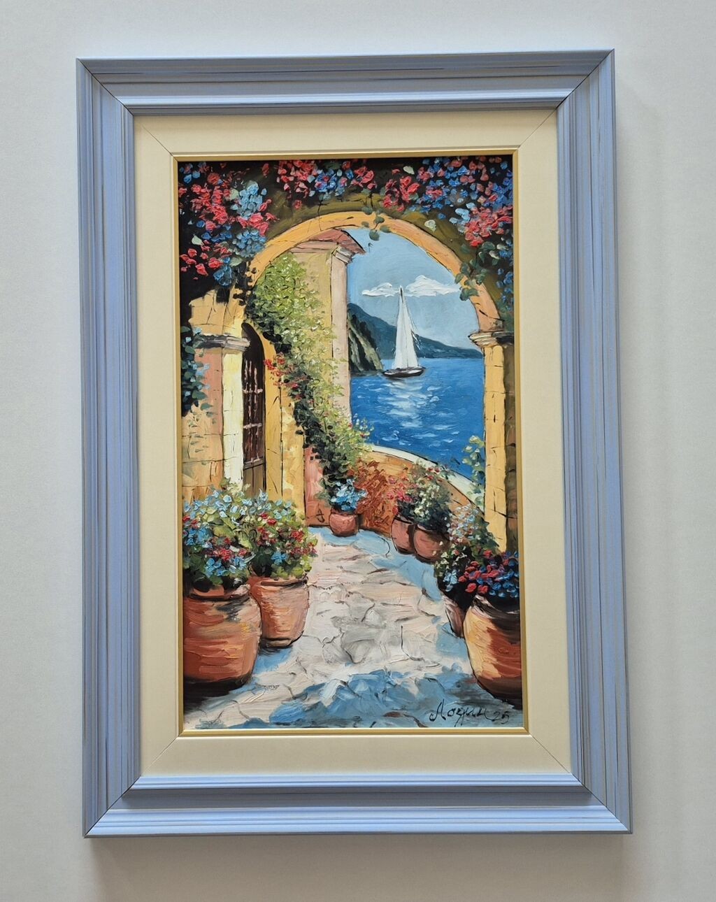 il on hardboard - Mediterranean, picture number twenty