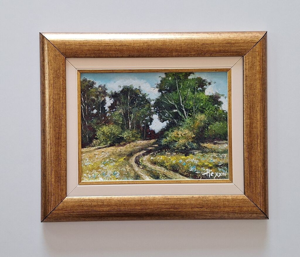 Oil on canvas - Landscape number one