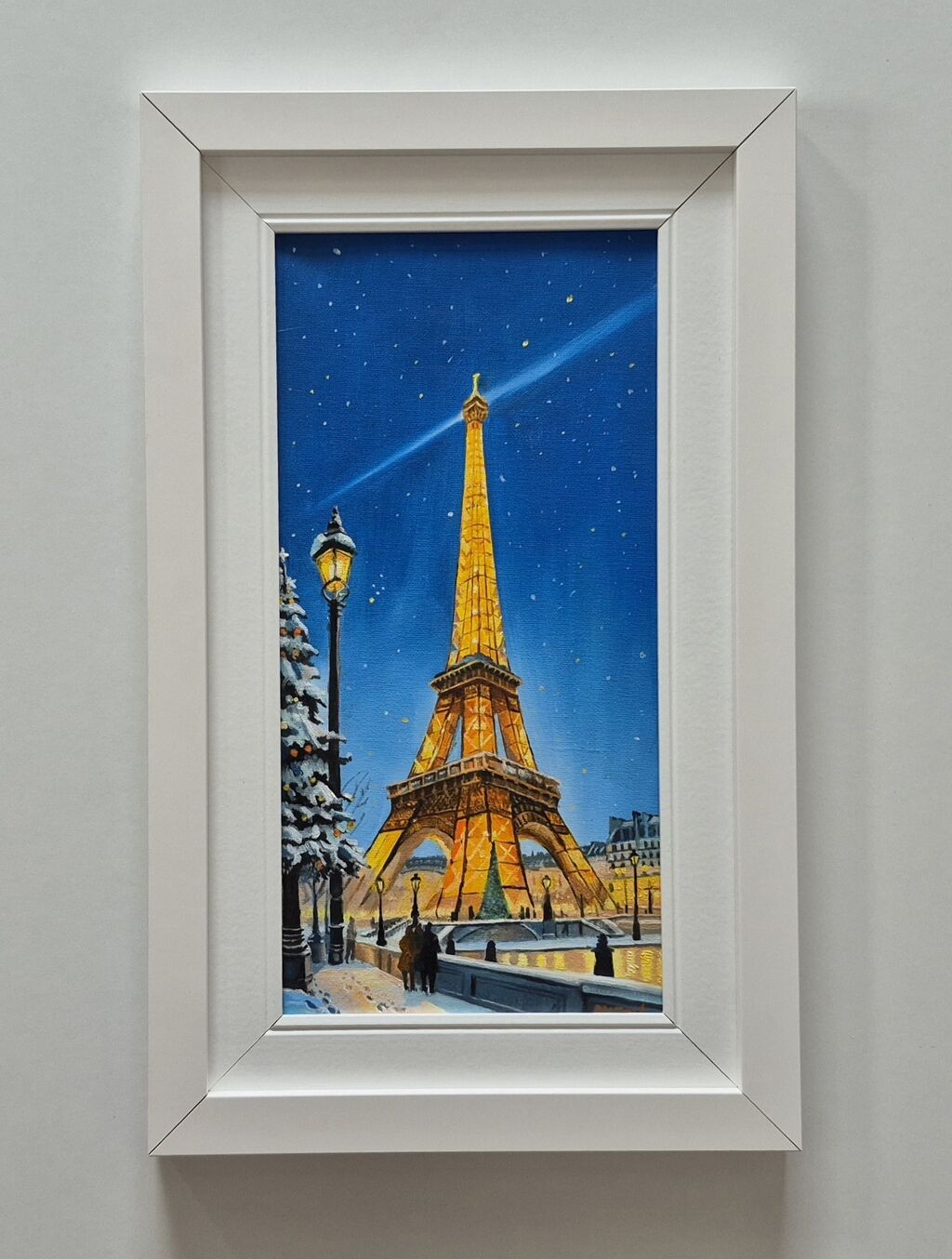 Oil on canvas - Paris, beautiful picture