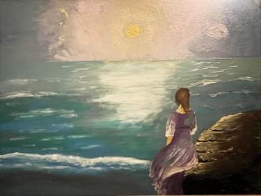 Waiting, painting Jelena Lukić