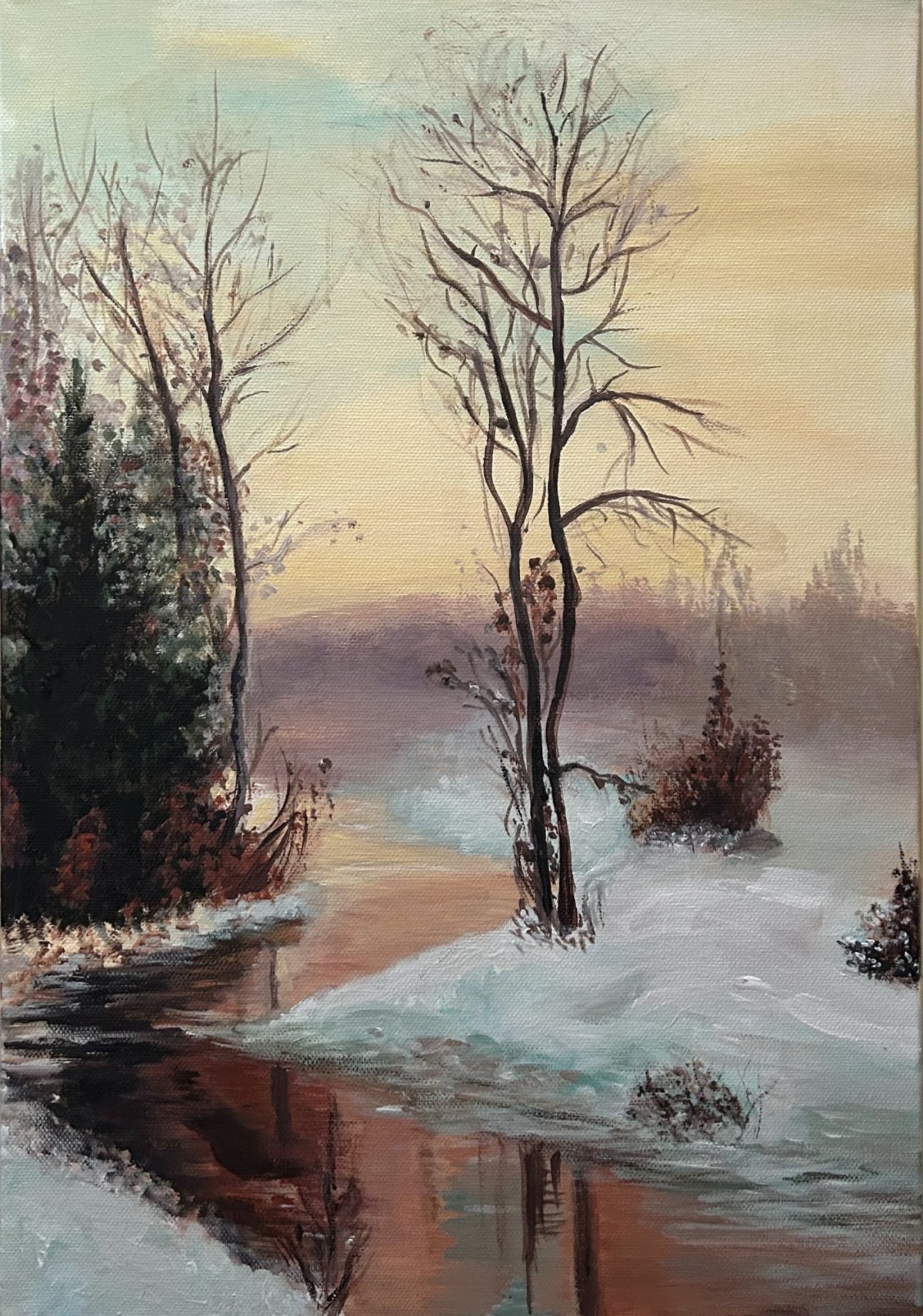 Winter mirror