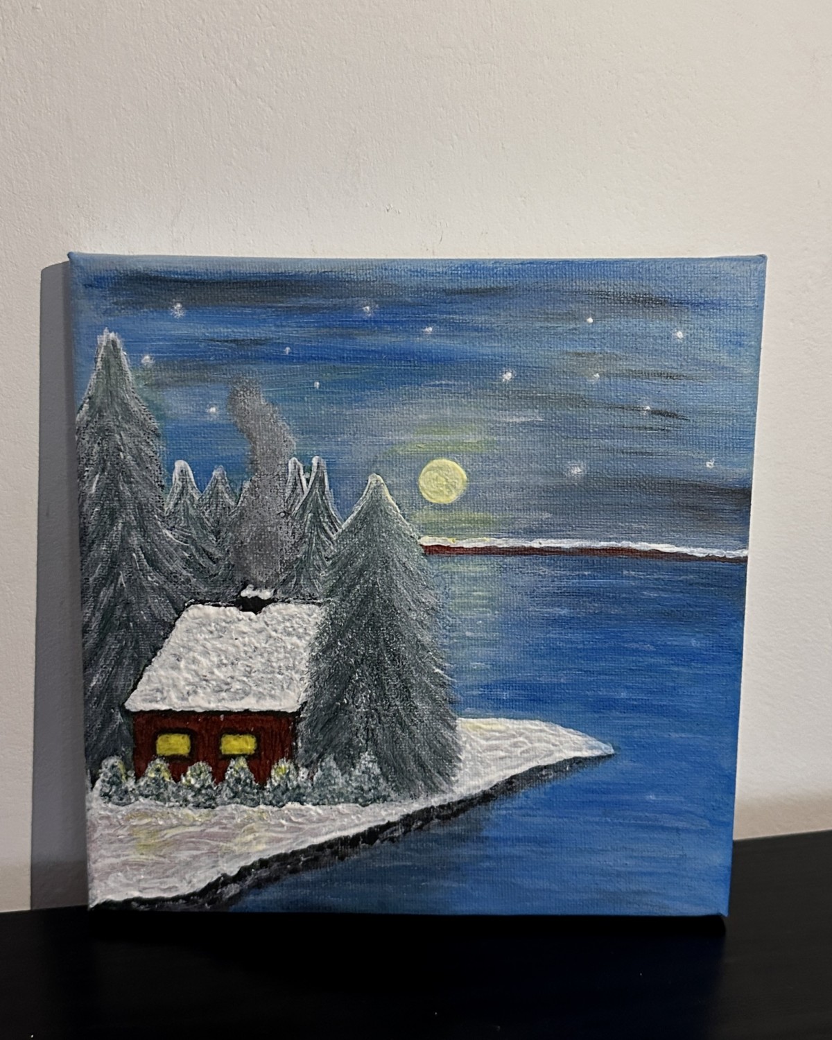 Winter on the lake