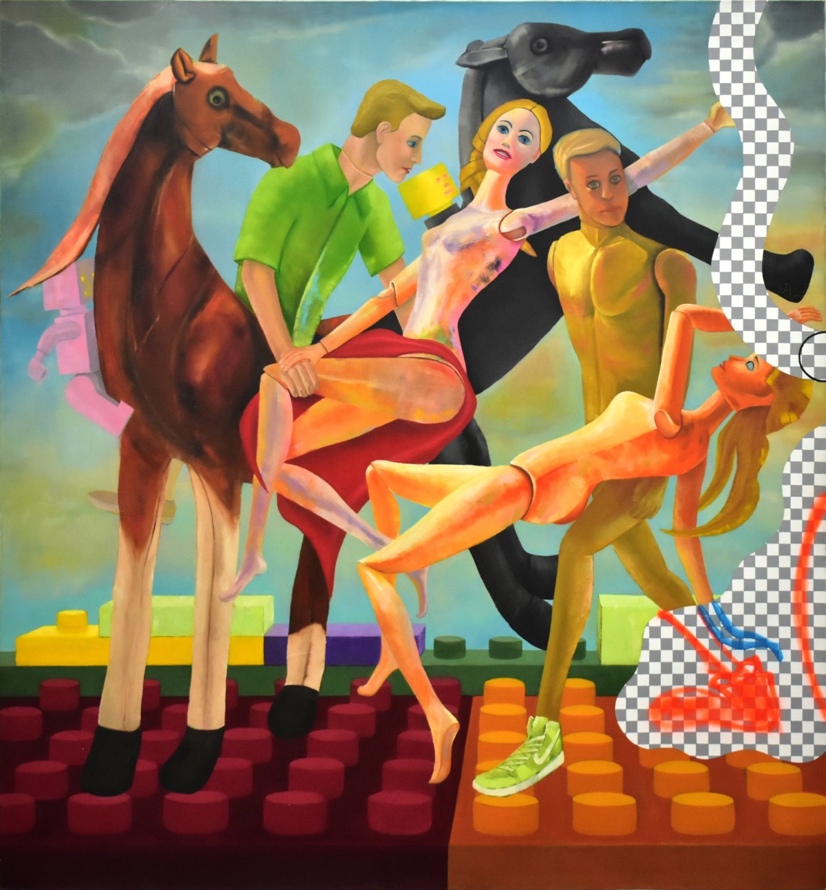 The rape of the daughters of Leucippus