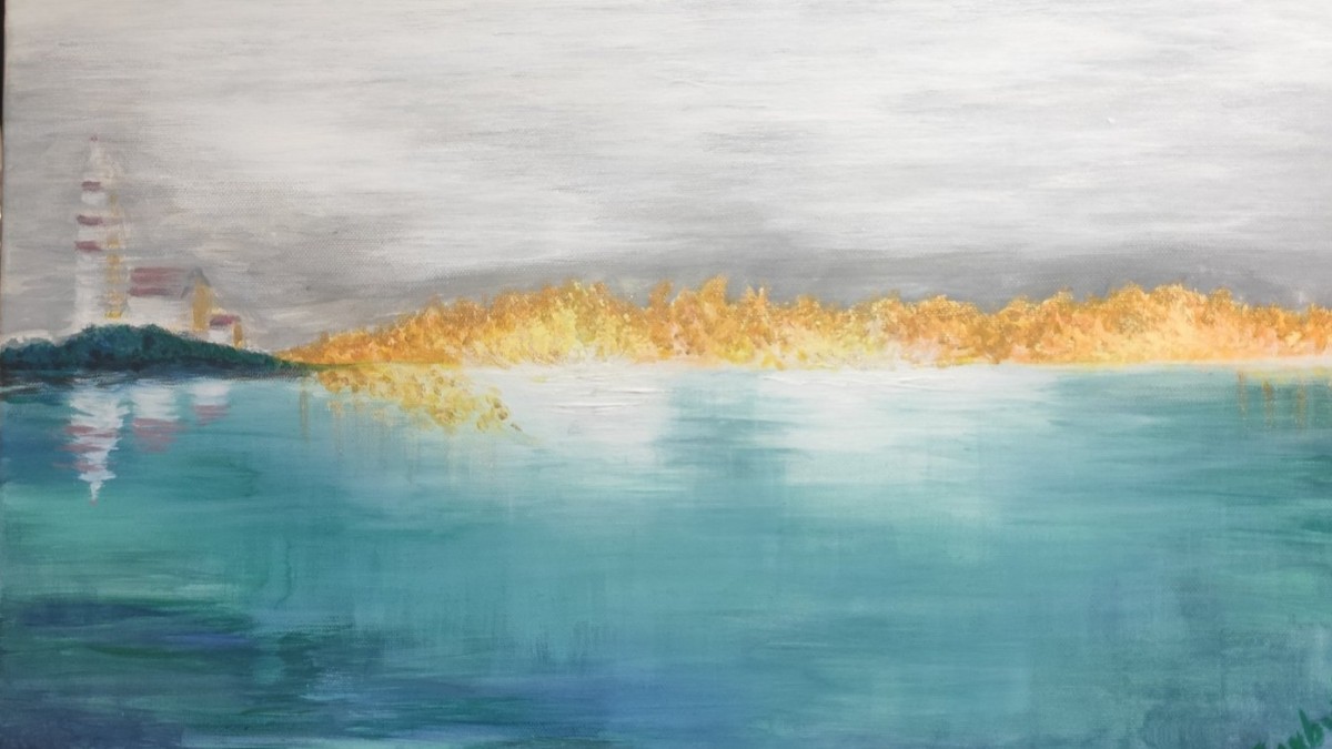 Golden wave