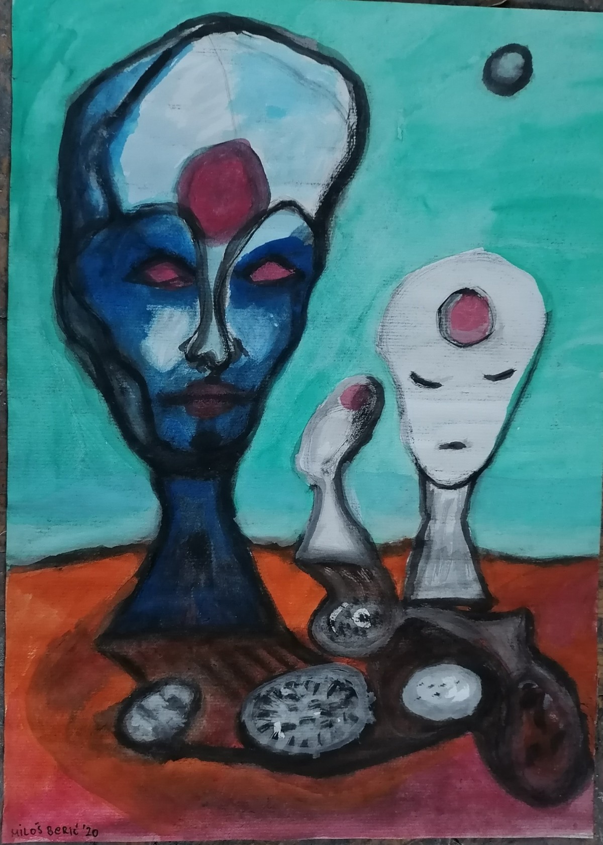 Dreaming faces