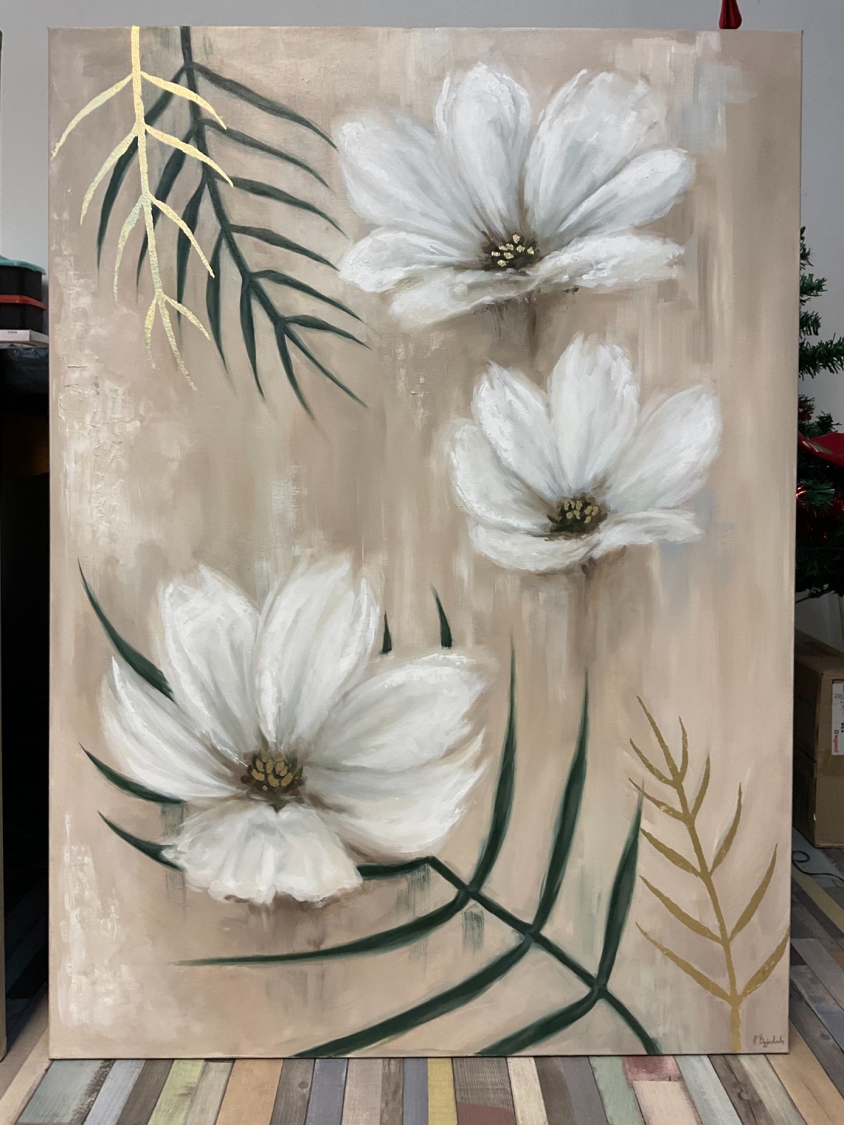 Flower motiv