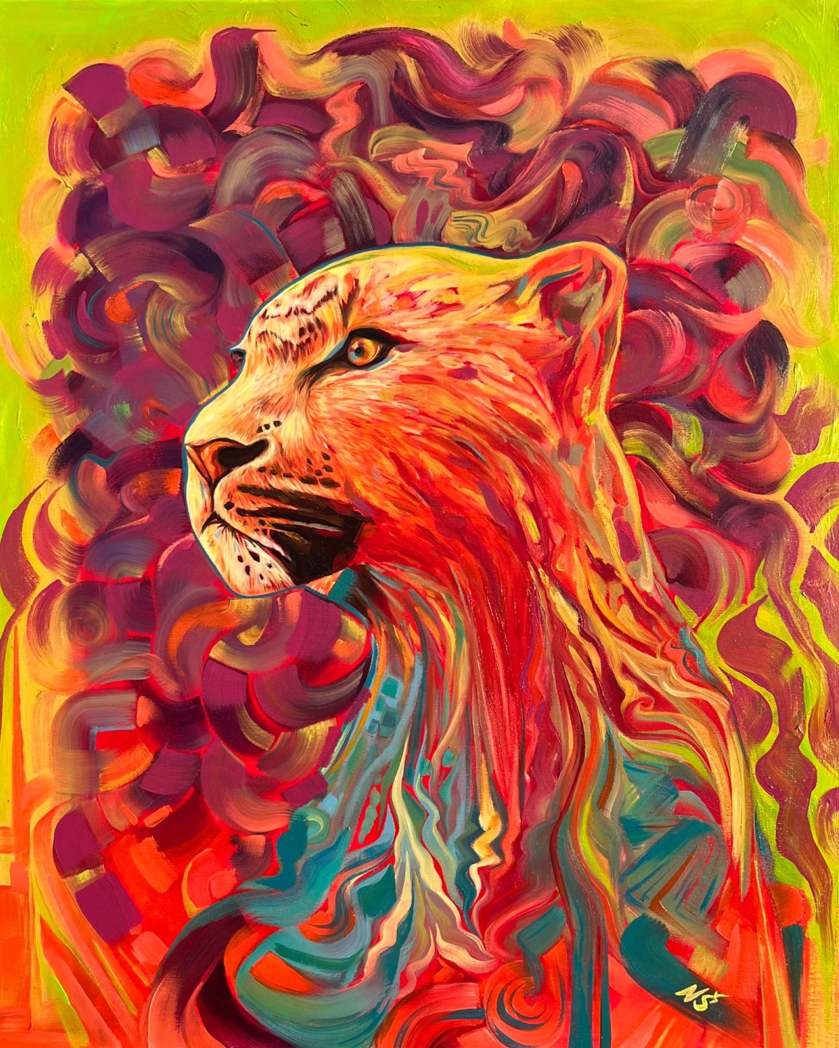 Oasis of colors