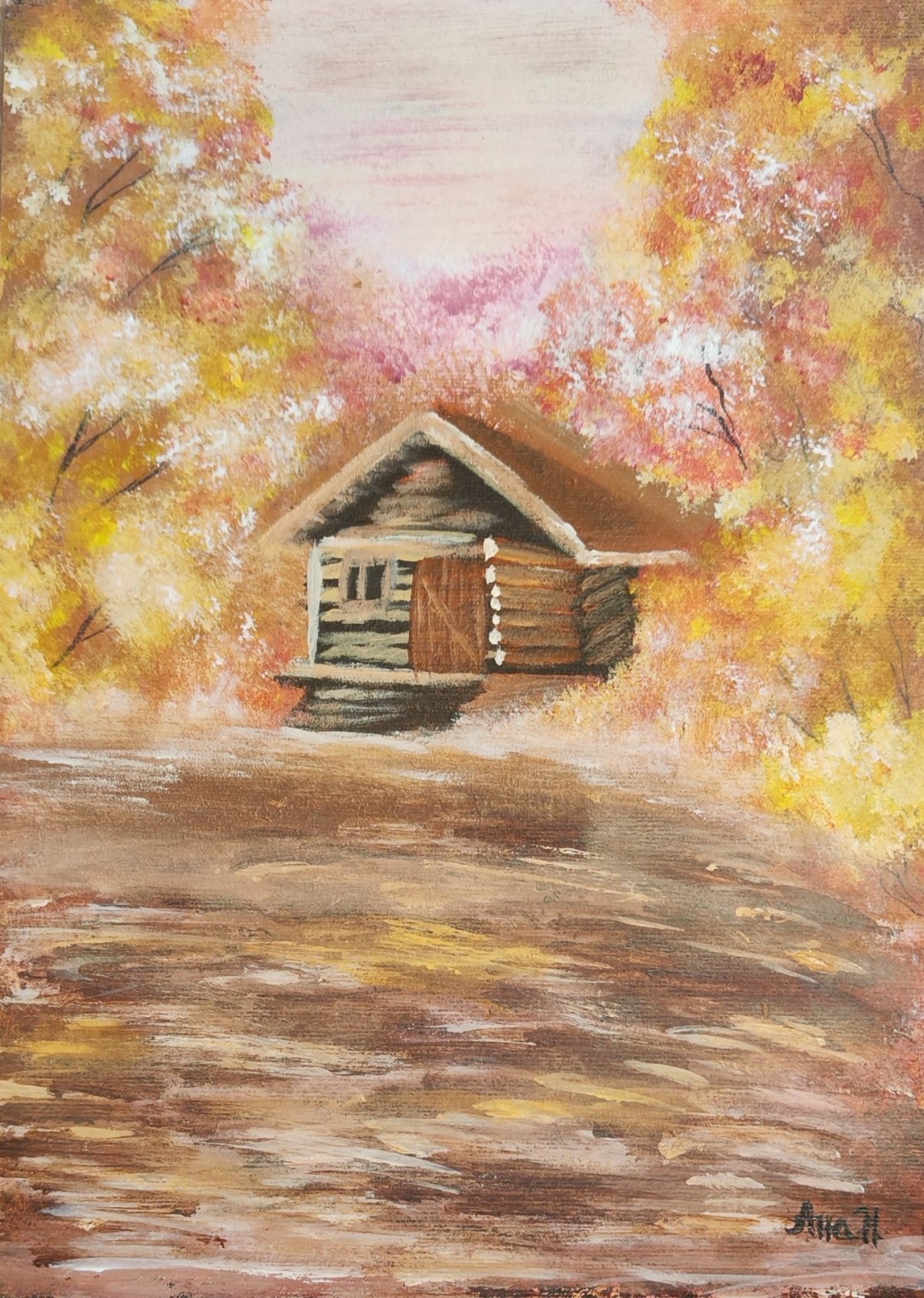 Log cabin