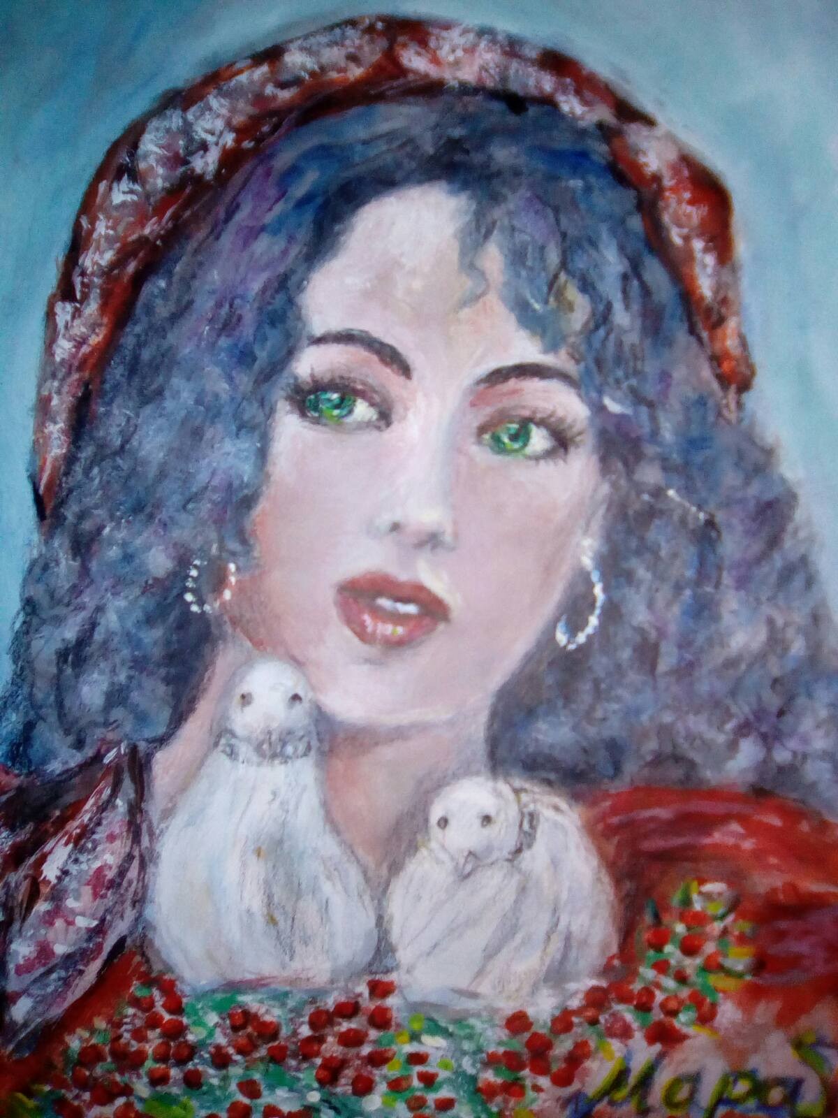 a gipsy woman