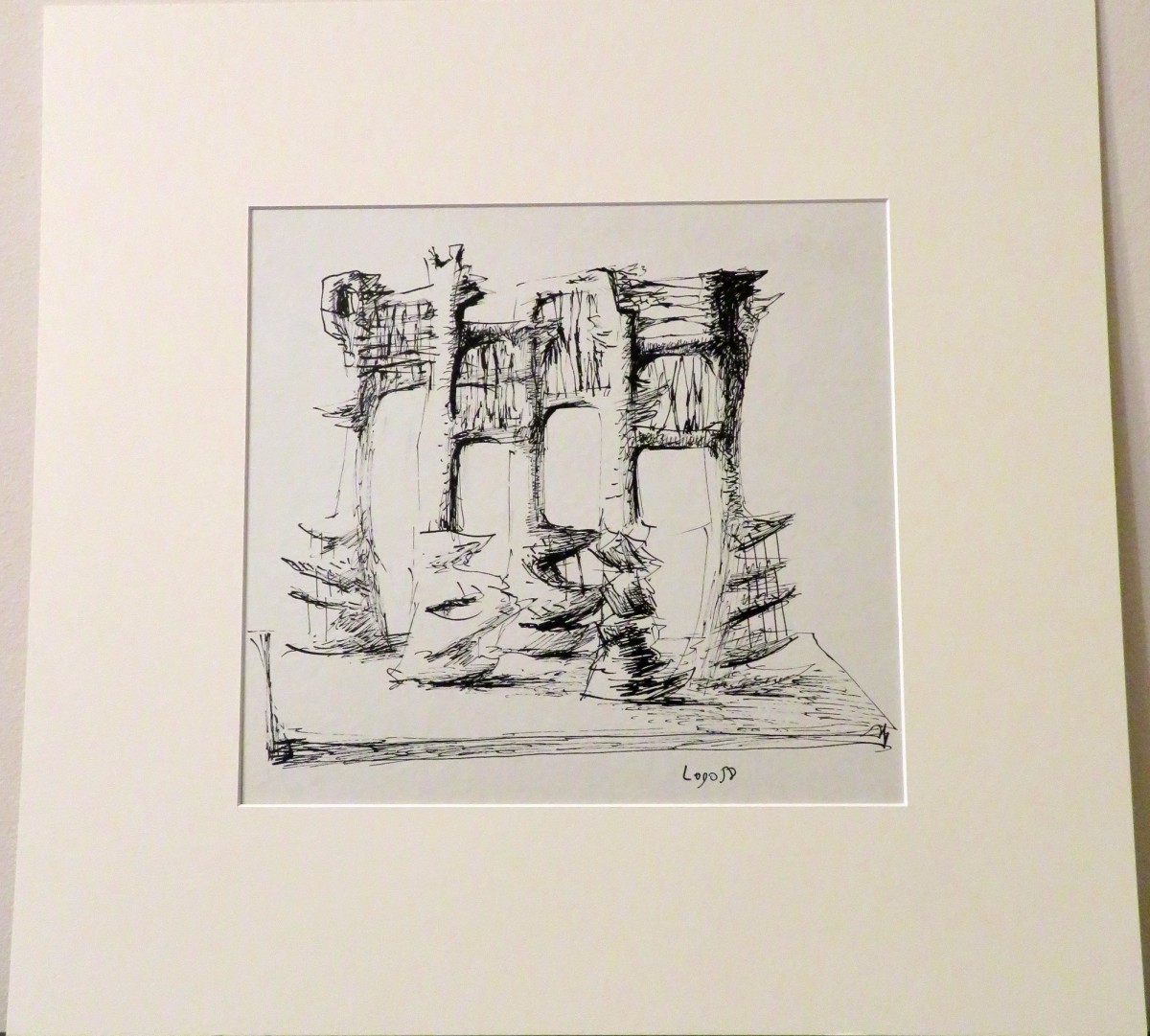 drawing for sculpture