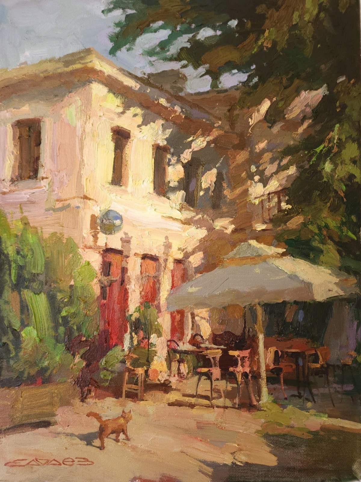 The Bar with the Red Door