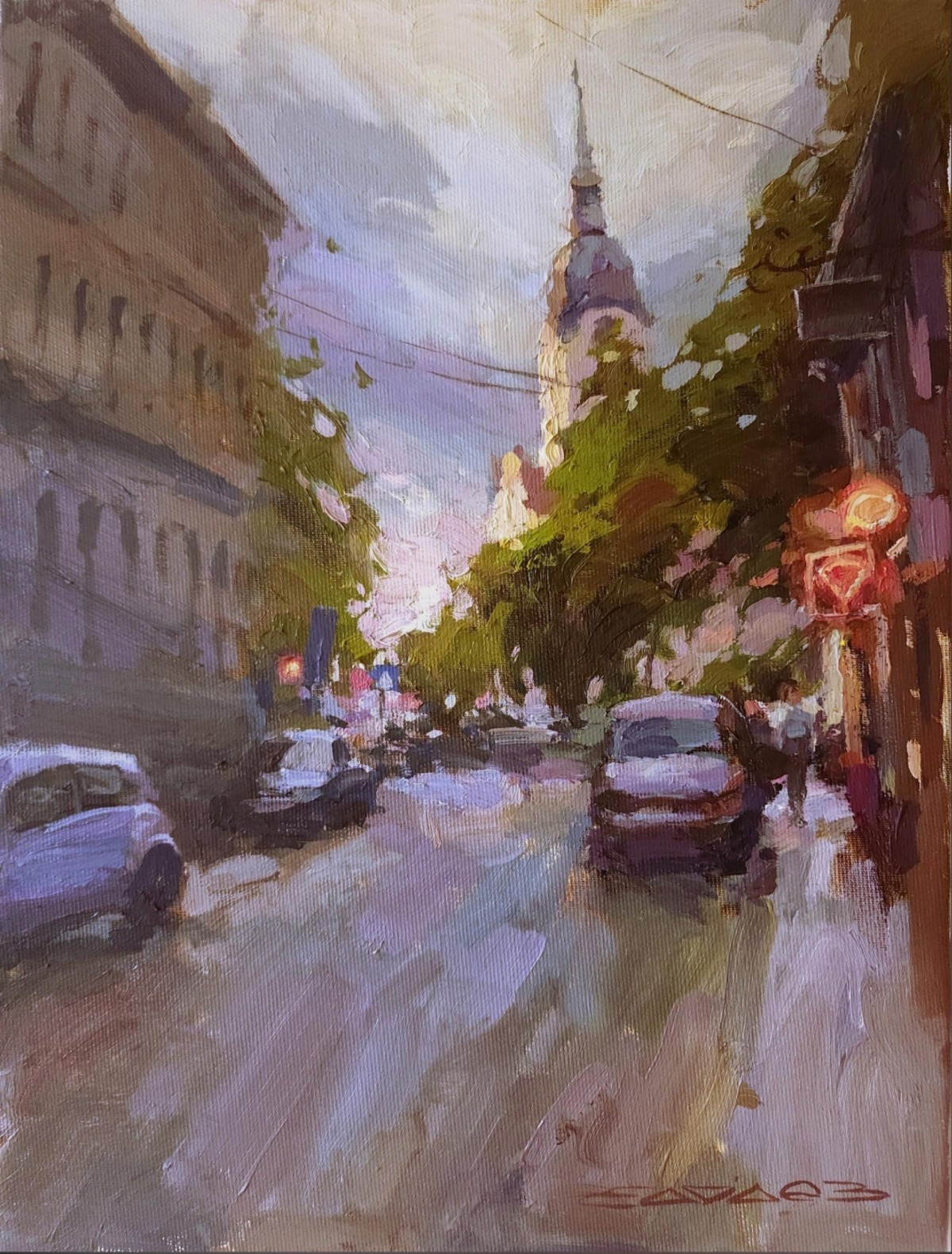 Rainy Evening