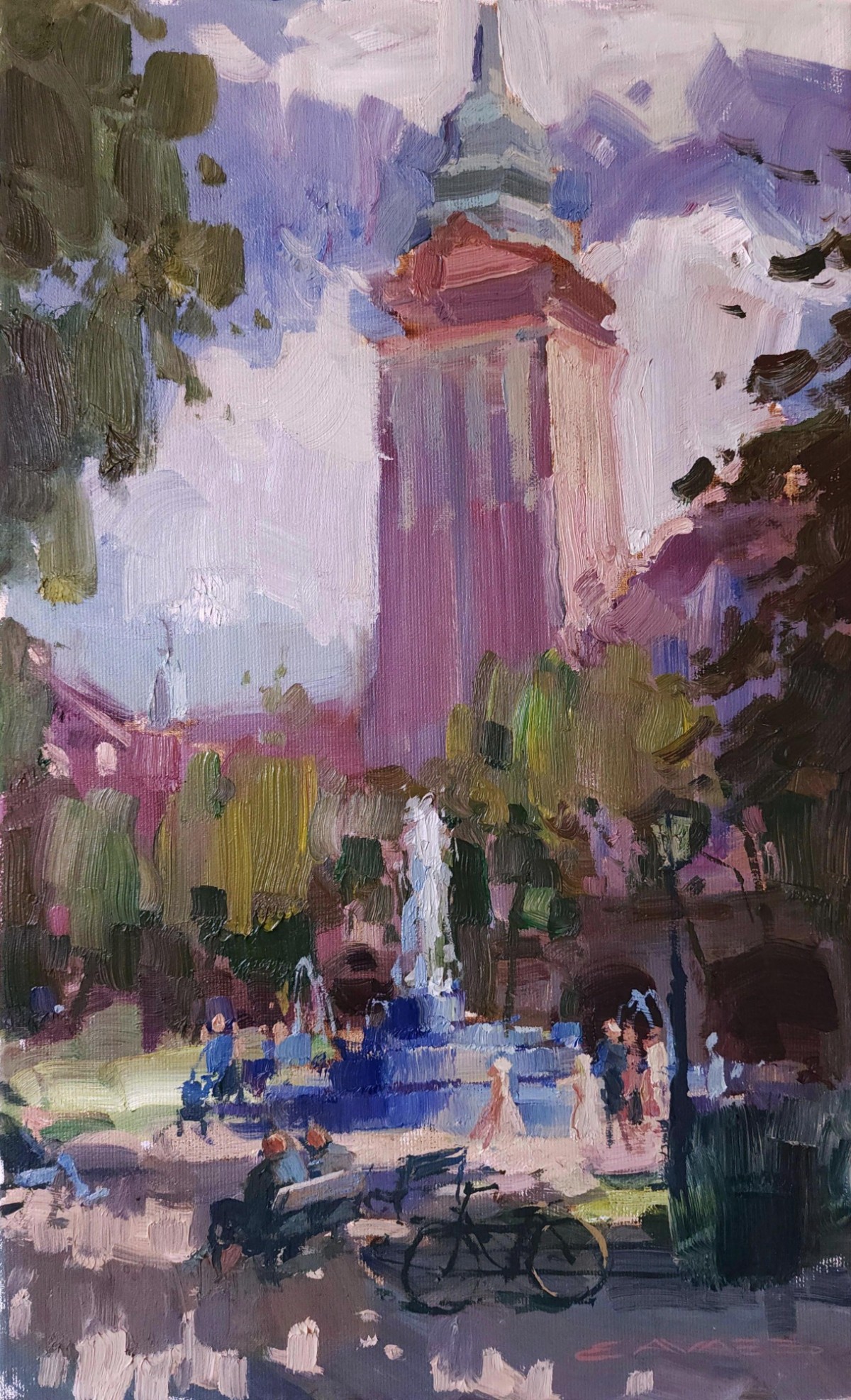 Blue Fountain