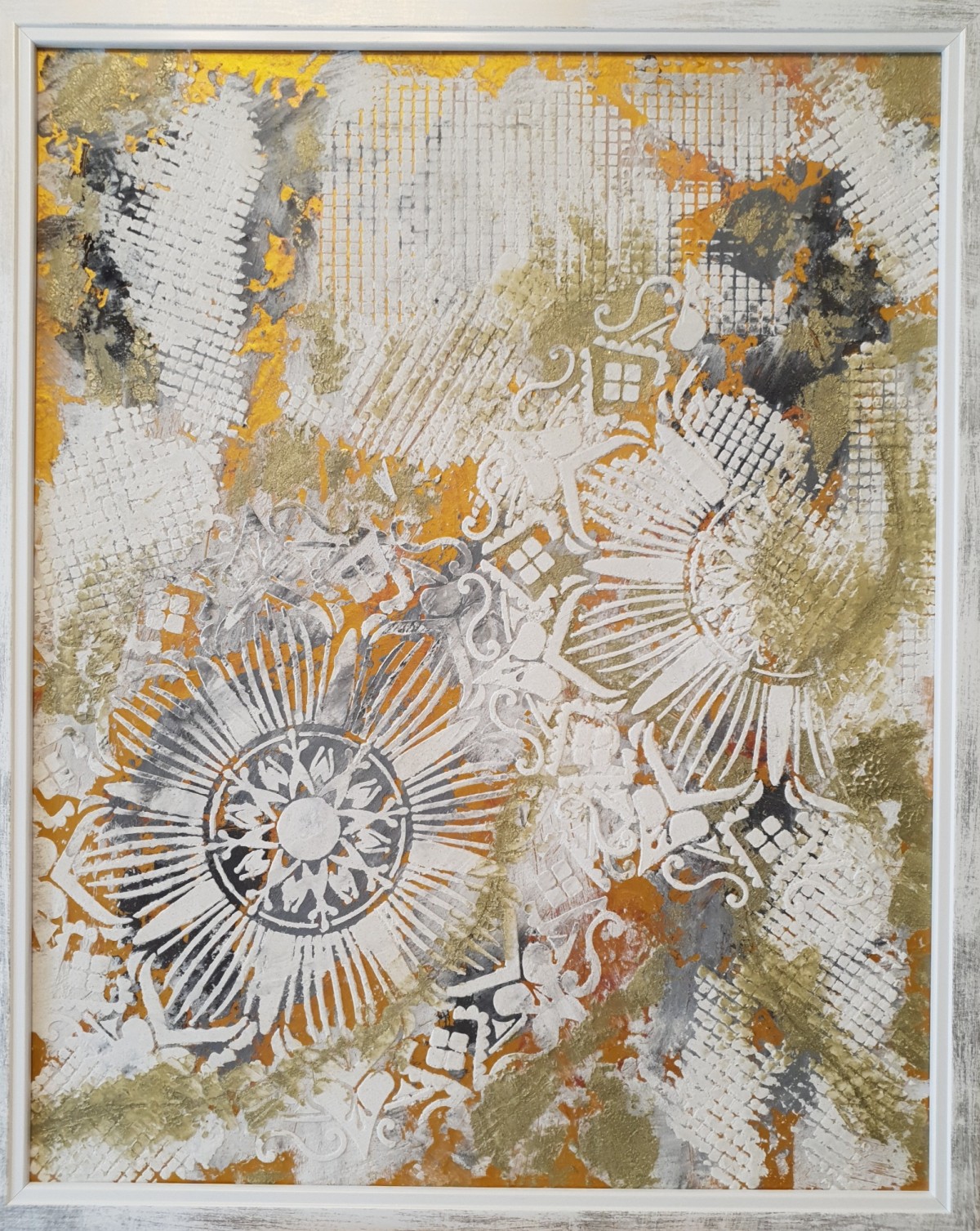 Stencil Art-Travertino