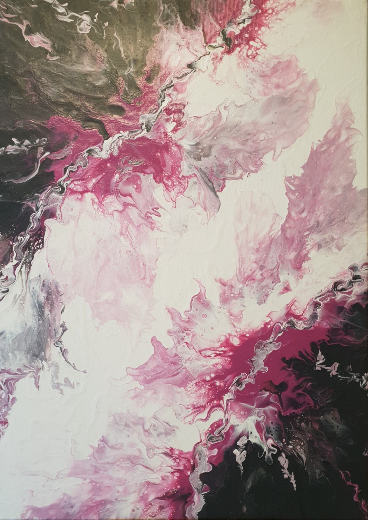 Abstrakt Acrylic Pouring