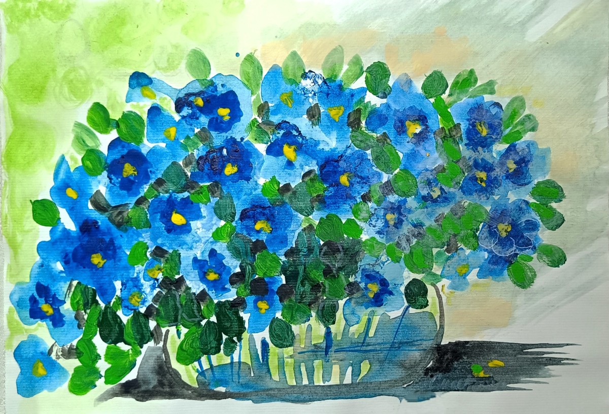BLUE FLOWERS