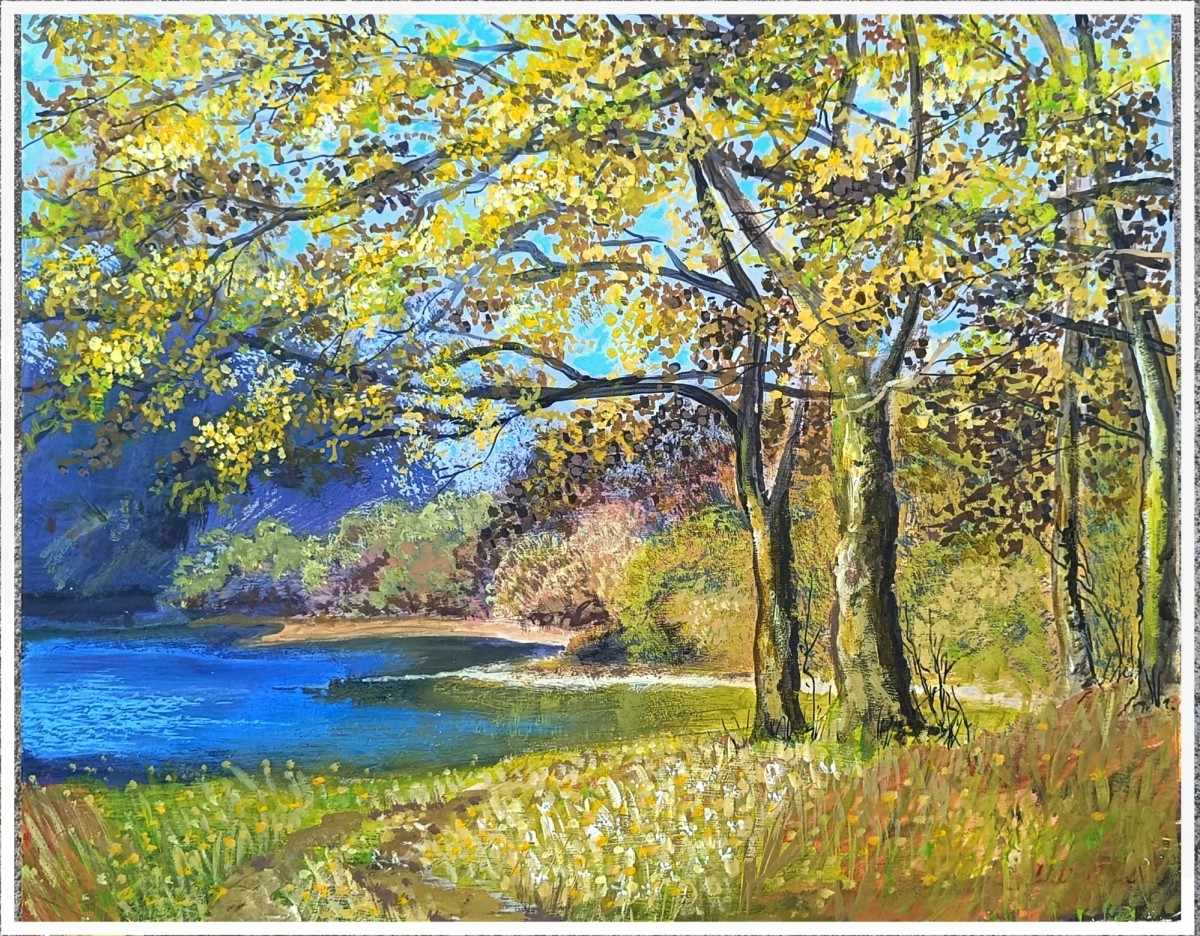 By the lake