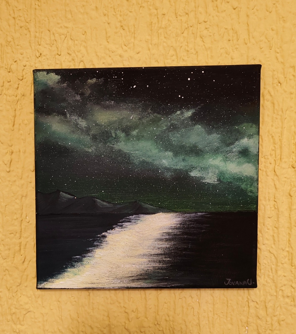 Night sky and moonlight