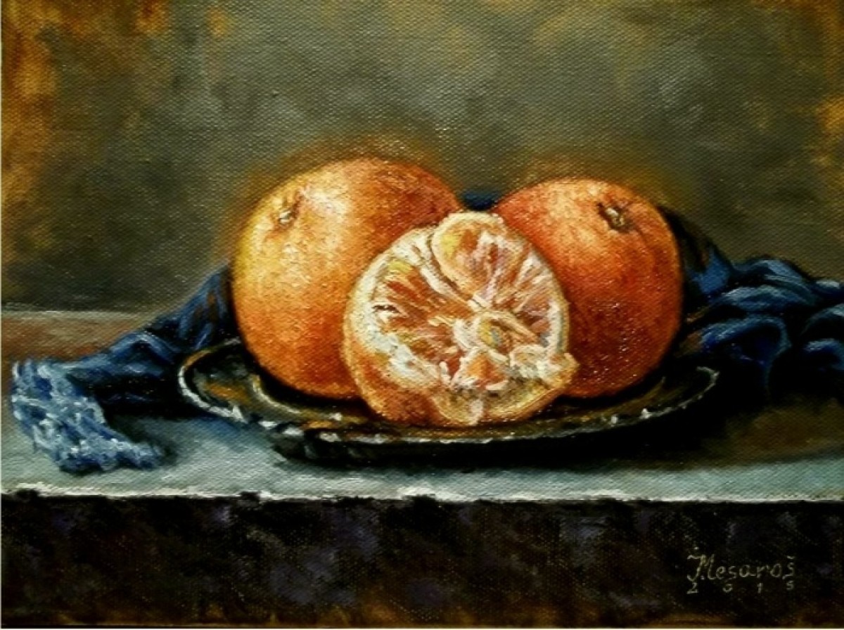 Three orange