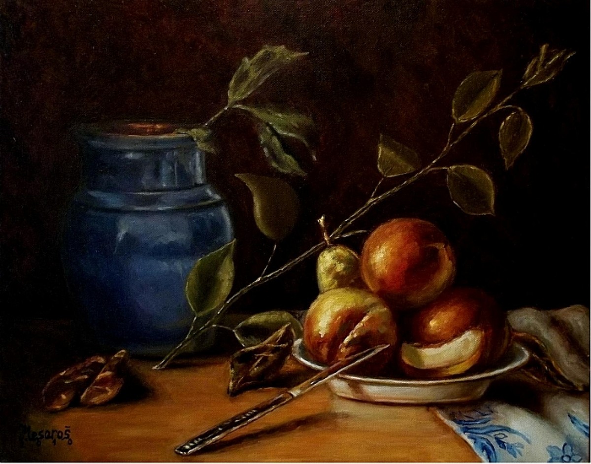 Confit Pot with Peaches