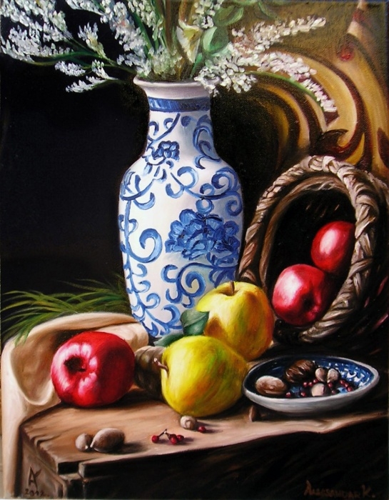 APPLE & VASE
